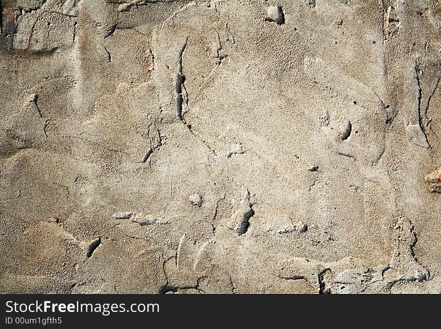 Texture of the old plastered wall. Texture of the old plastered wall