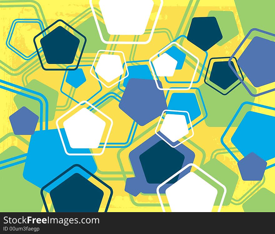 Abstract pattern design, vector illustration series.