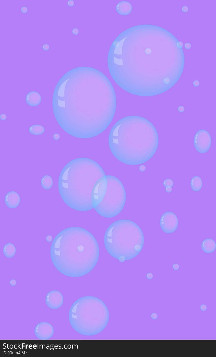 Purple drops