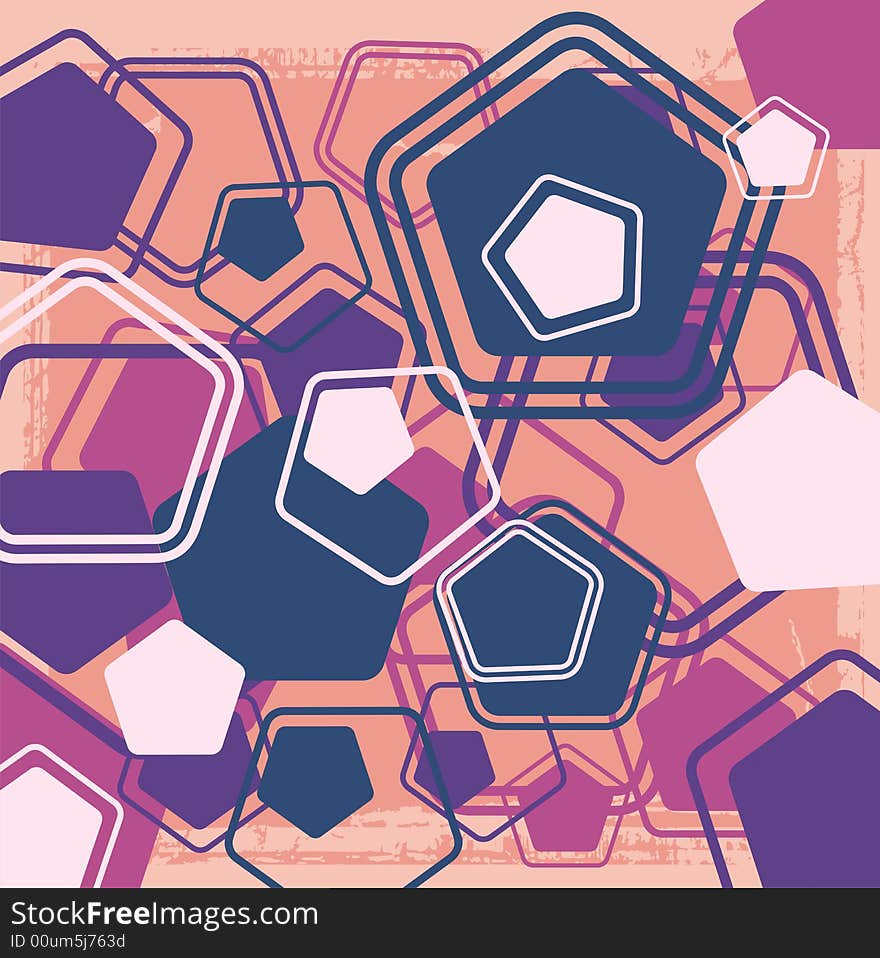 Abstract pattern design