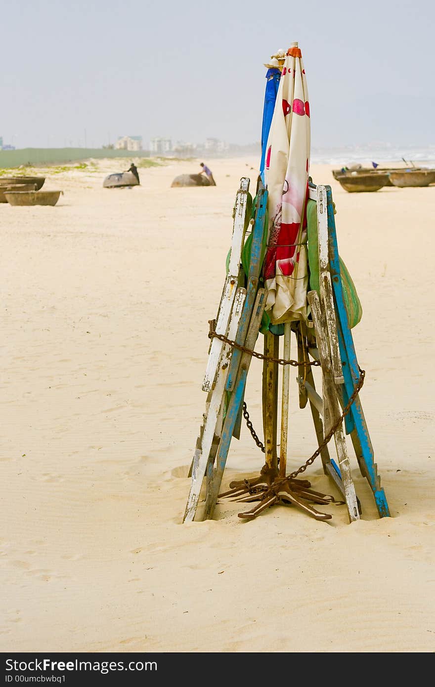 Umbrella On China Beach