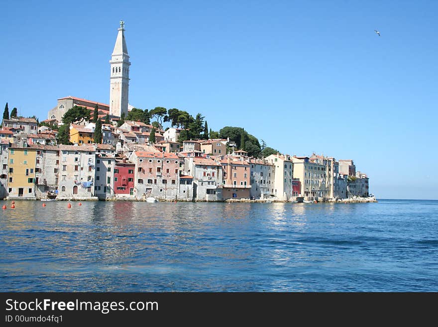 Medieval town Rovinj Istra Croatia