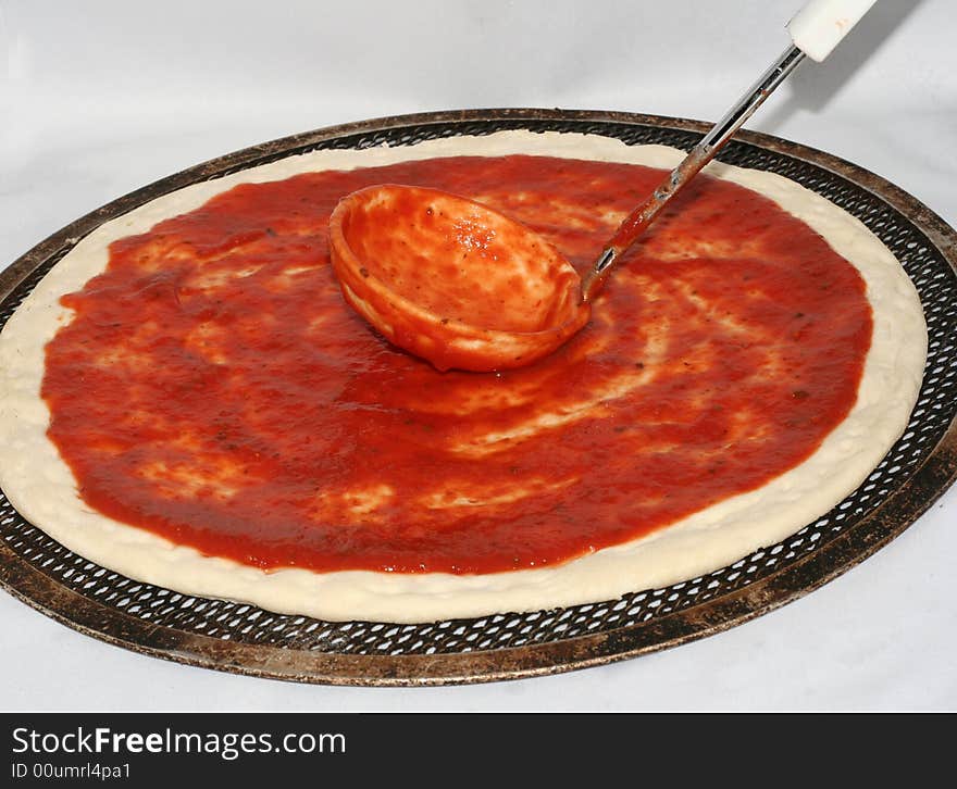 fresh and hot cheese pizza