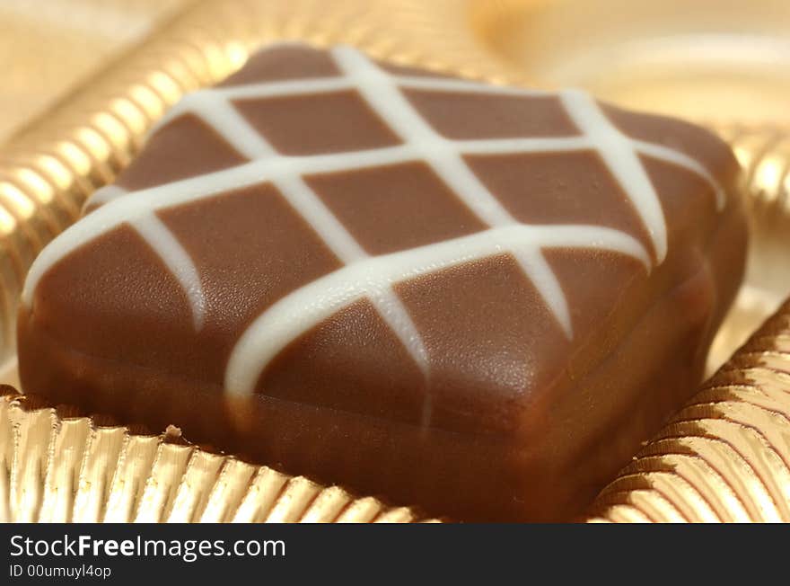 Chocolate close-up