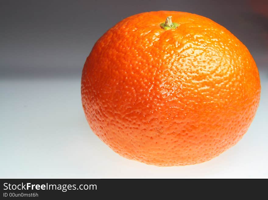 Orange tangerine make in macro