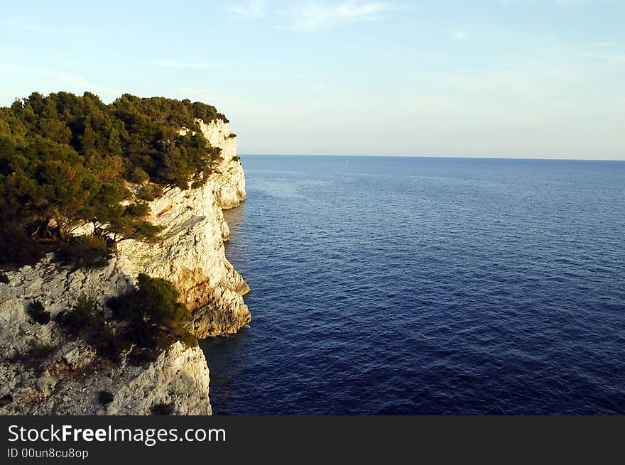 Sailing on the Adriatic sea, Croatia. Sailing on the Adriatic sea, Croatia