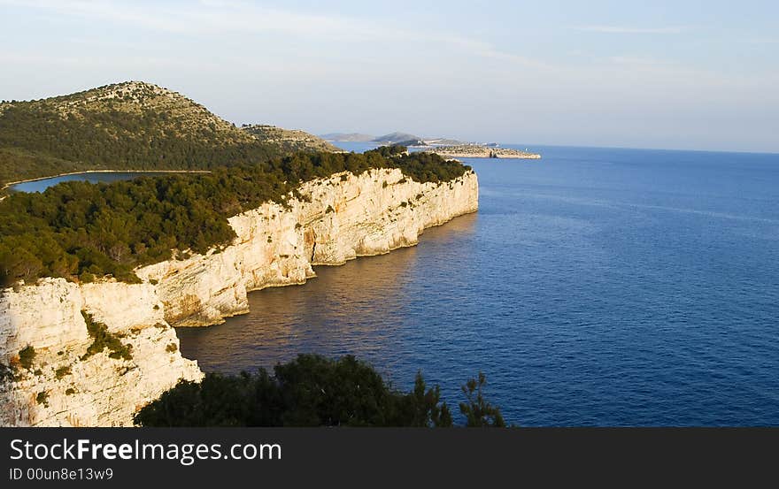 Sailing on the Adriatic sea, Croatia. Sailing on the Adriatic sea, Croatia