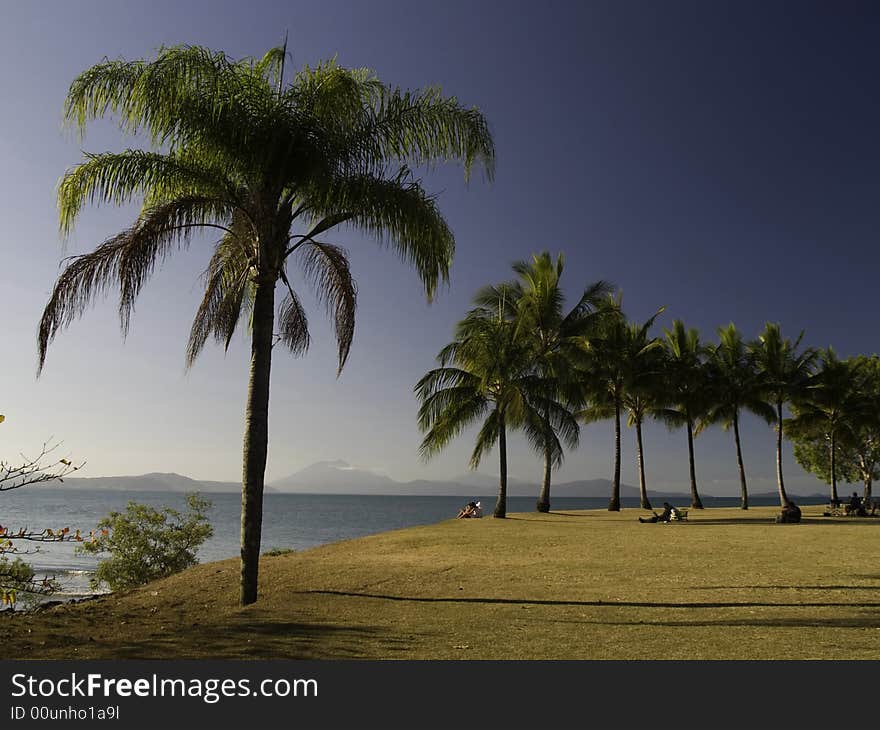 A park by the ocean in Port Douglas Australia. A park by the ocean in Port Douglas Australia.