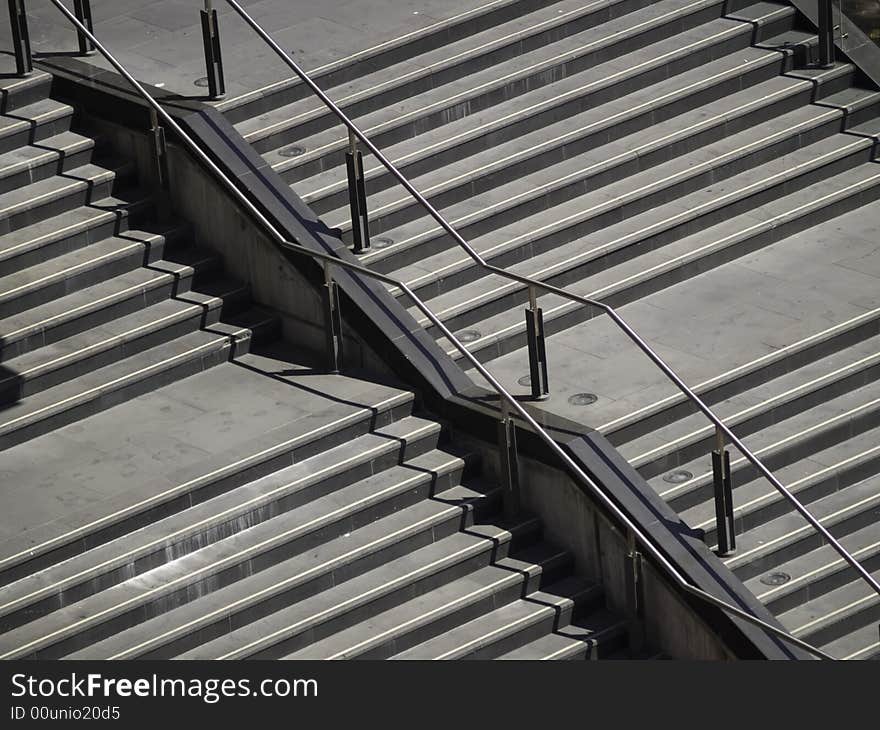 Stair case in Sydney Australia. Stair case in Sydney Australia.