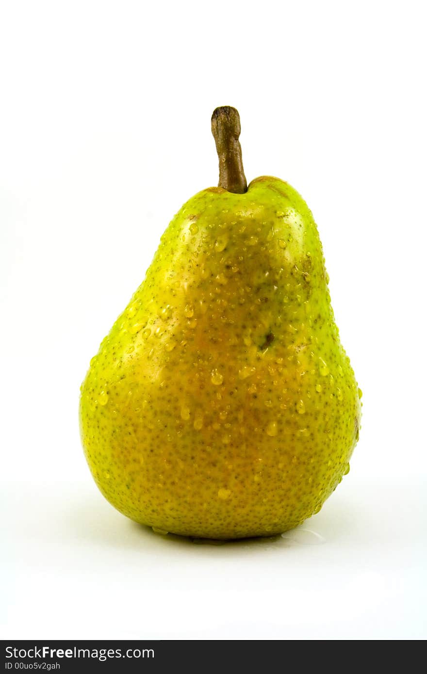 Pear with drops