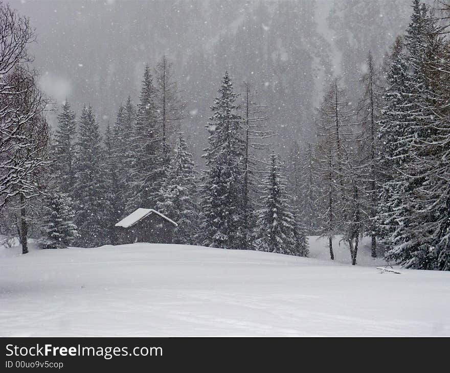 Italian snowfall