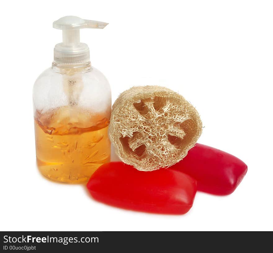 Household items for spa cleanliness