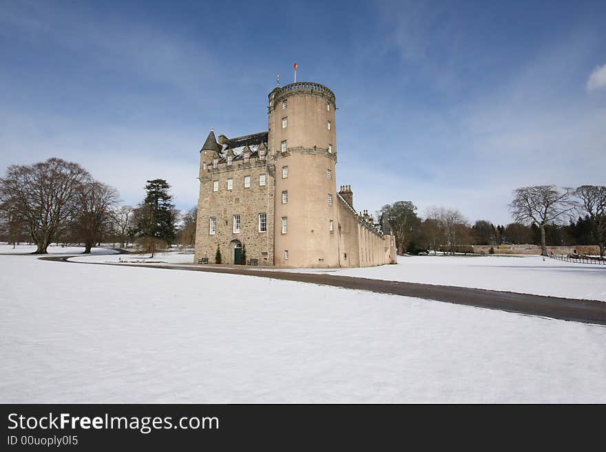 Castle Fraser In The Snow