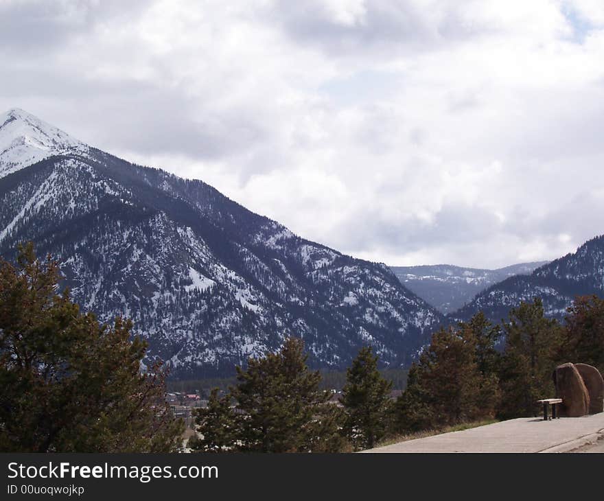 Snow Covered Mountain