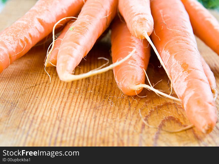 Fresh carrots