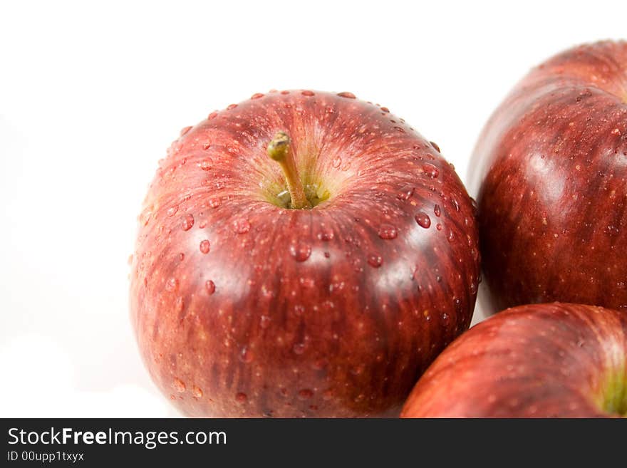 Group Of Red Apples