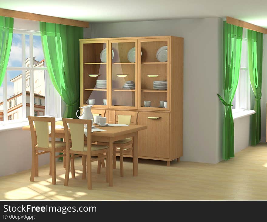 Modern Interior 3d