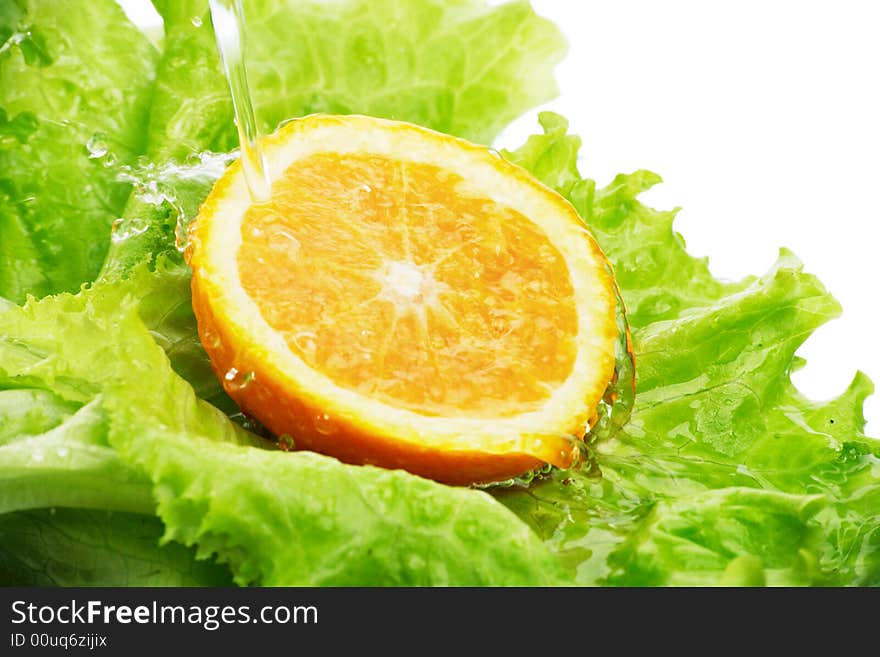 Lettuce And Orange