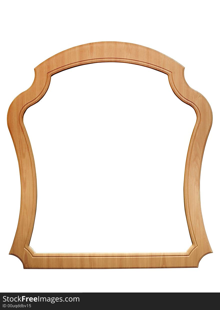 An image of a wooden frame