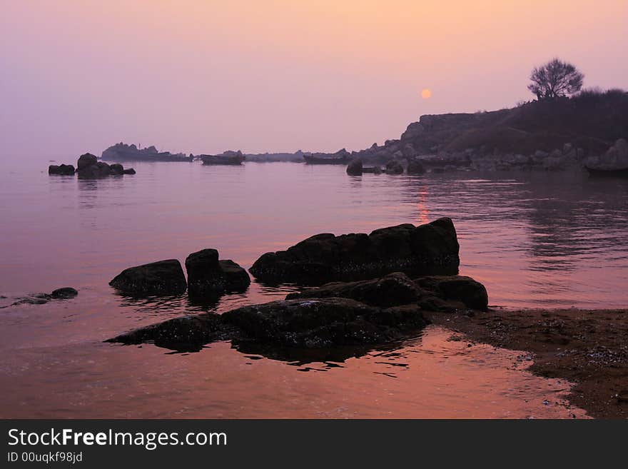 Sunrise In Beidaihe