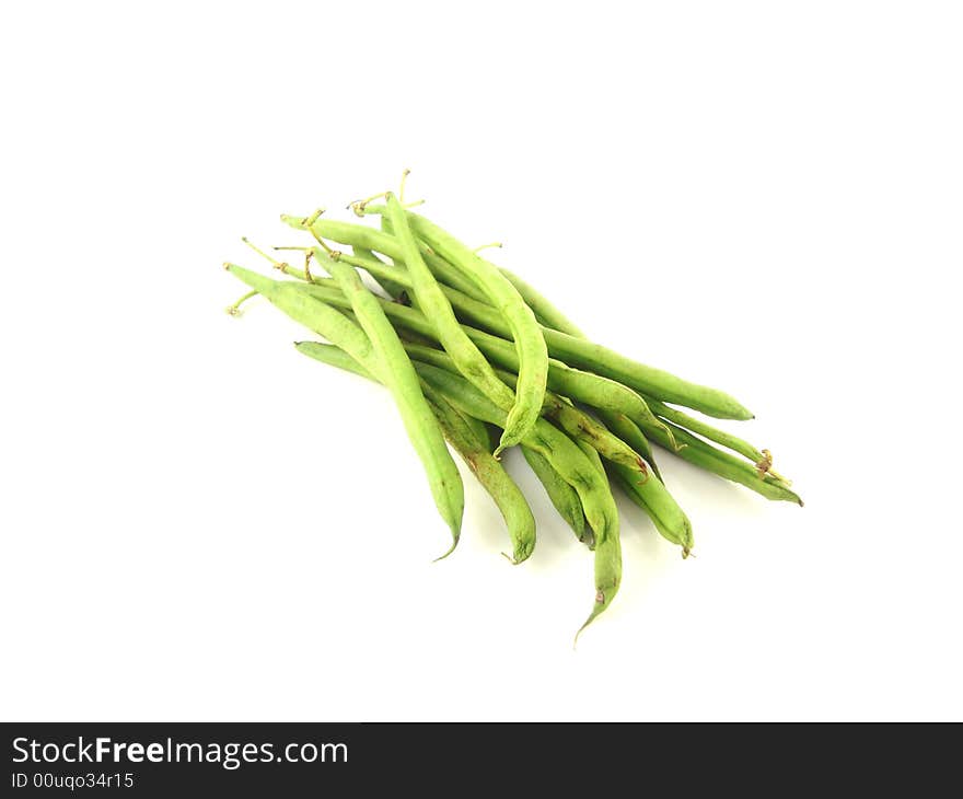 This is a picture of some green beans