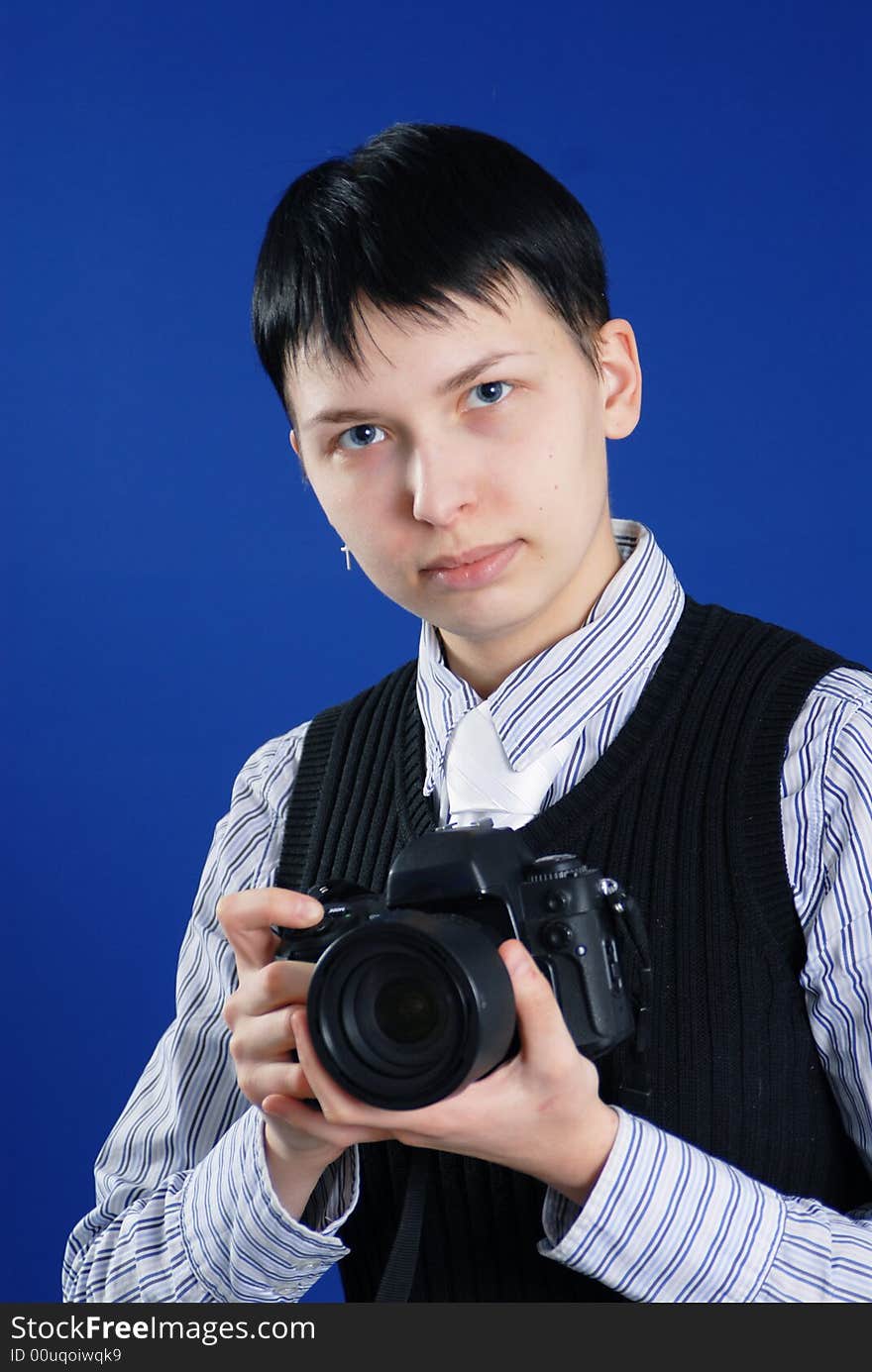 Young photographer