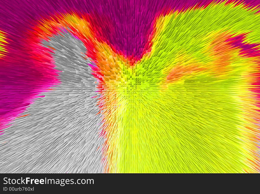 A burst of colors abstract background. A burst of colors abstract background