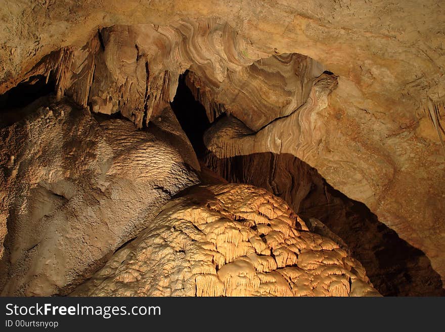 Taffy Hill along the Natural Entrance Tour - Carlsbad Caverns National Park