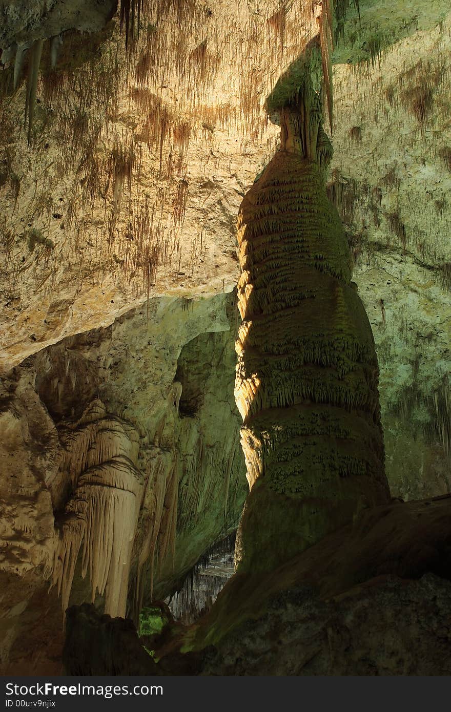 Giant Dome along the Big Room Tour - Carlsbad Caverns National Park