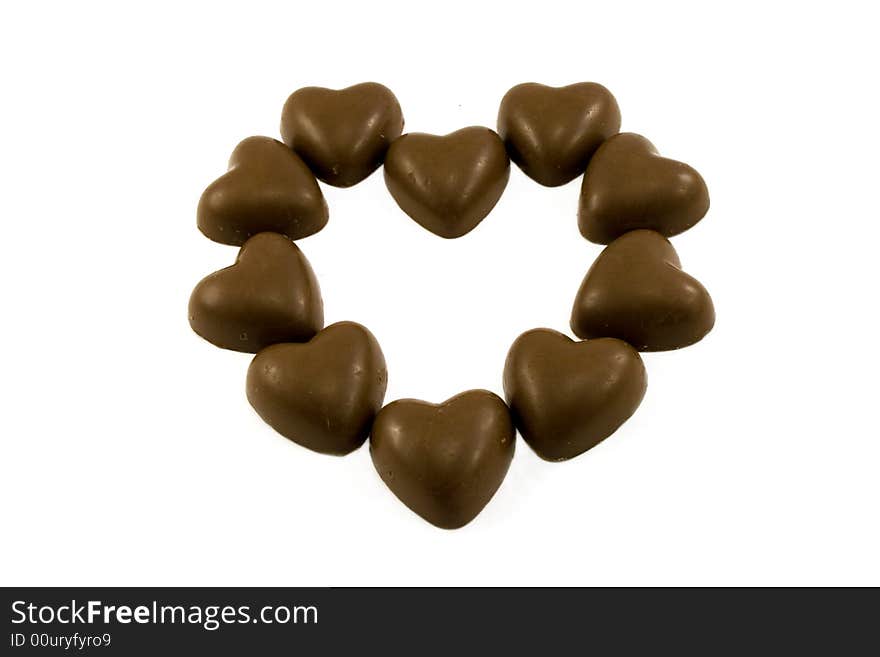 Chocolate hearts