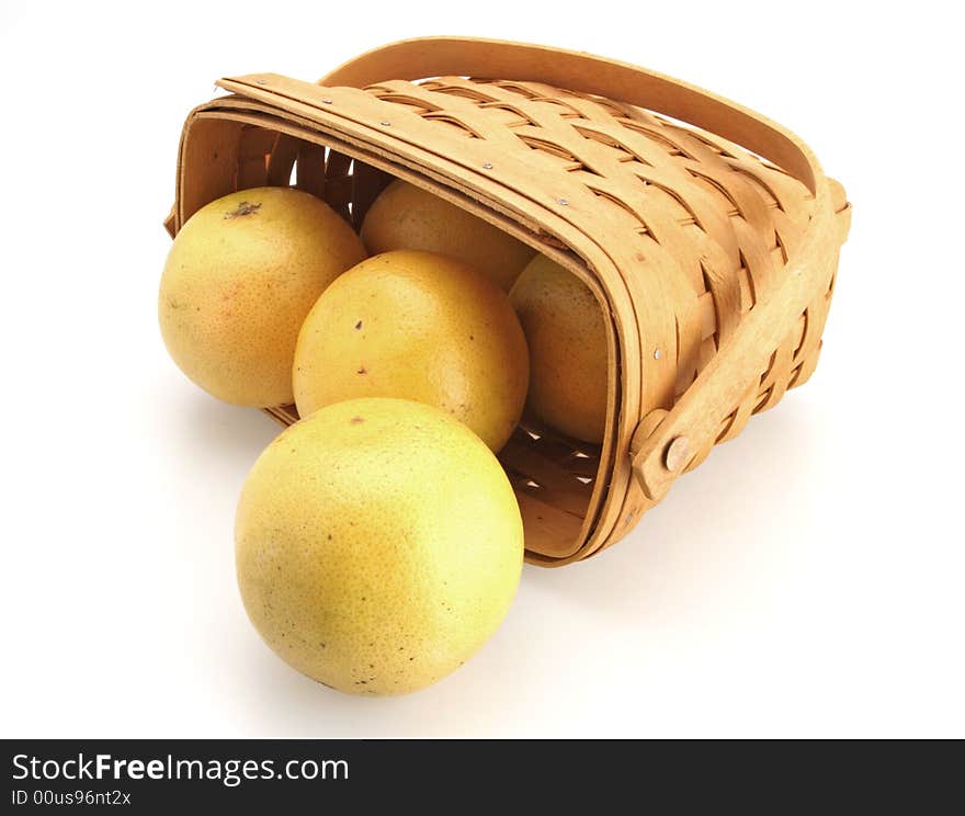 Oranges From A Basket