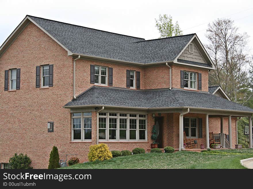 Large Brick Home