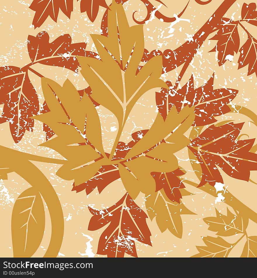 Floral Background illustration vector image