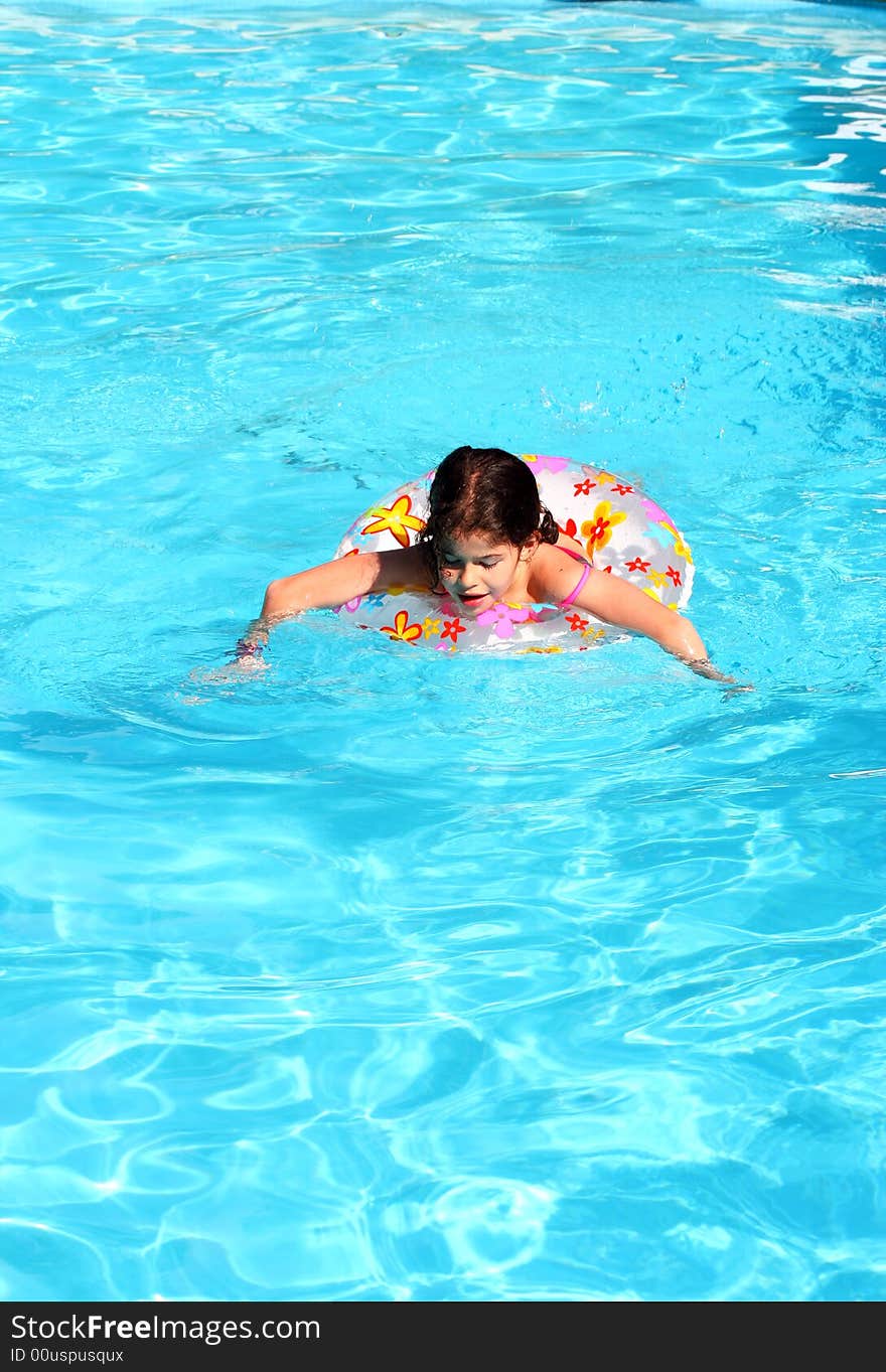 Swimming Girl