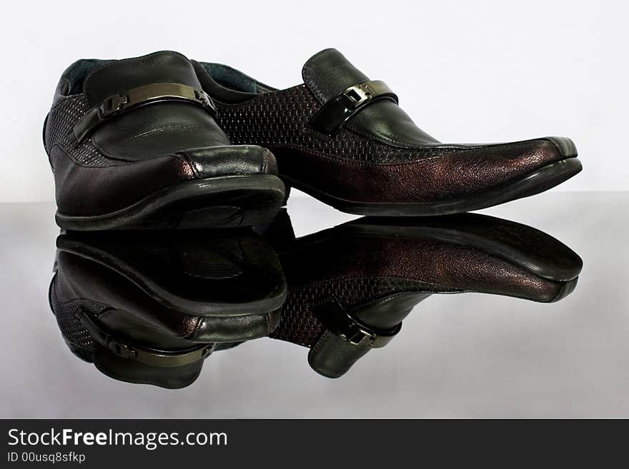 Man Leather Shoe