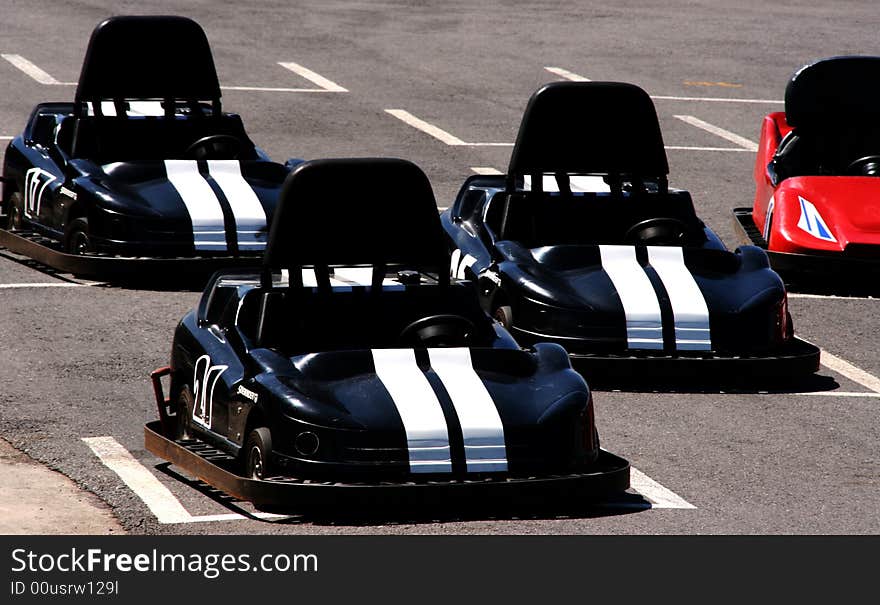 Black Go Karts