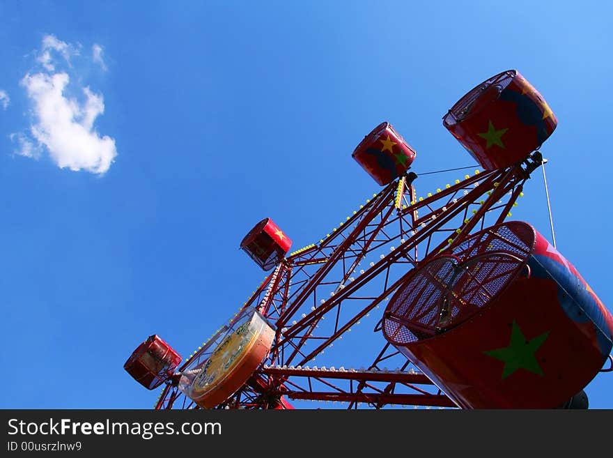 Red Ferris Wheel