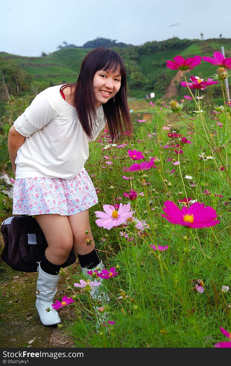 Flowers And The Beauty