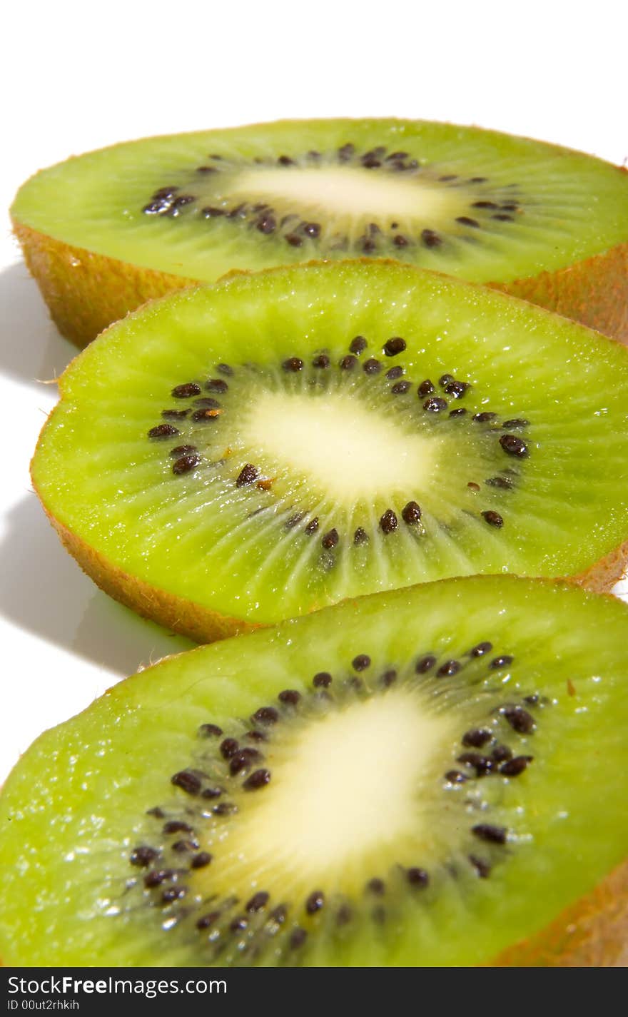 Kiwi fruit close up