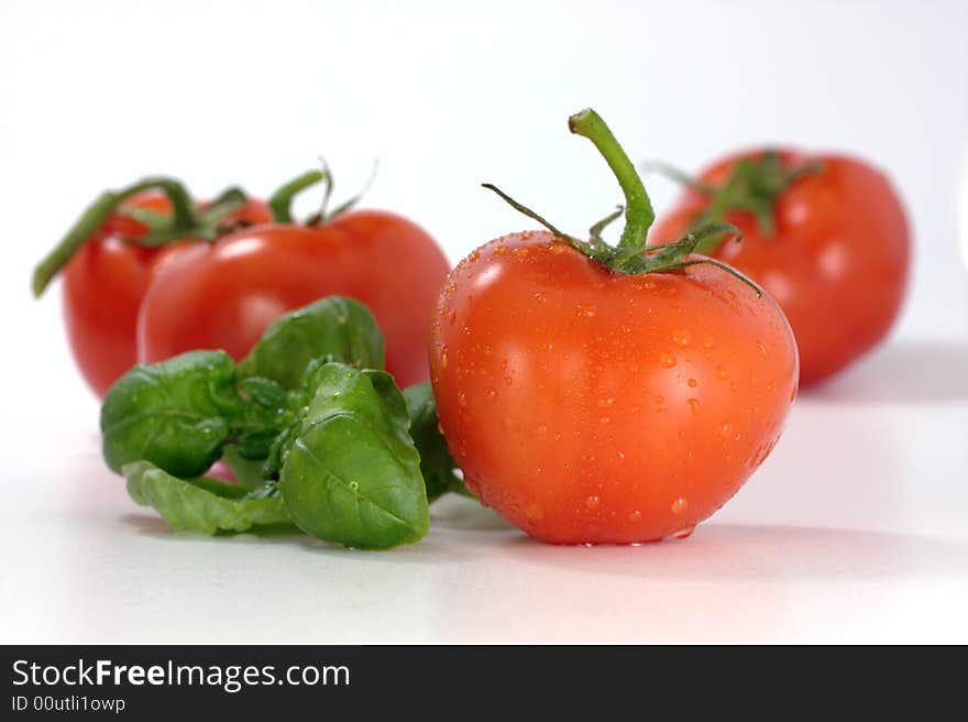 Tomatoes And Basil