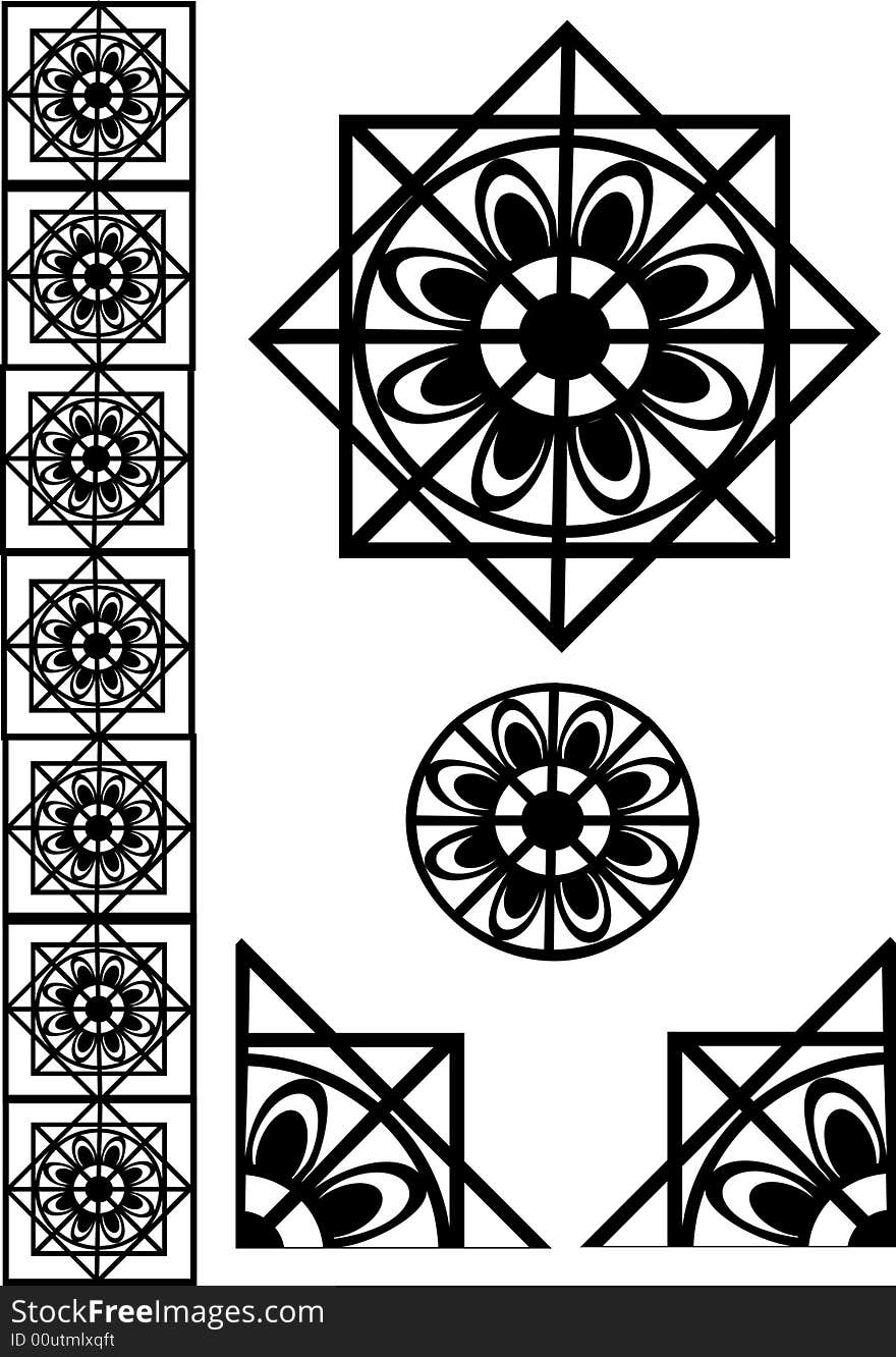 Decorative Geometric Elements