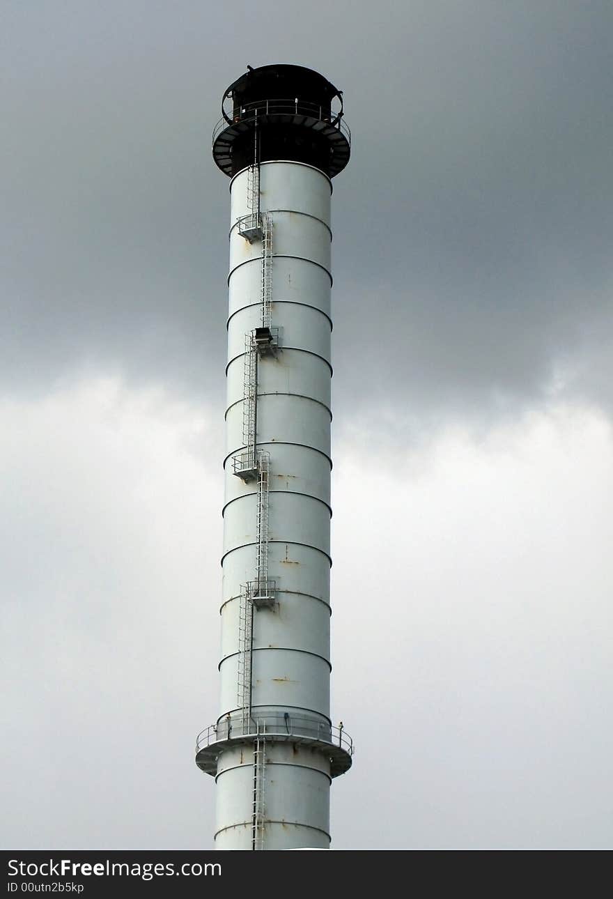 Modern clean chimney