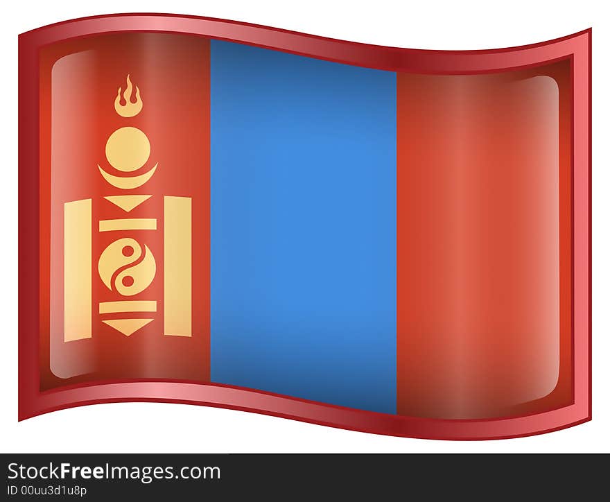 Mongolia Flag Icon