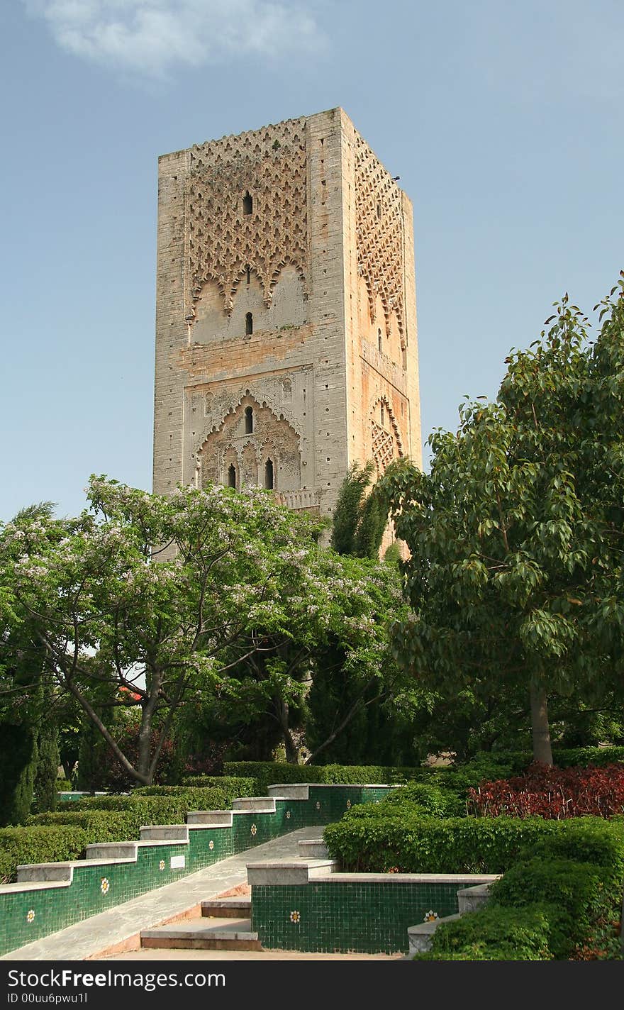 Ancient Minaret In Rabat