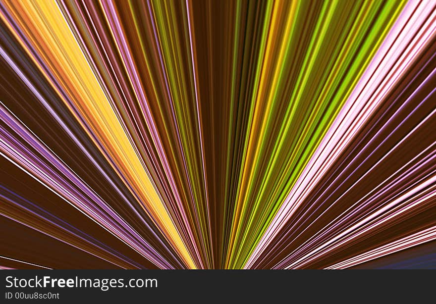 Abstract linear color background. Illustration.