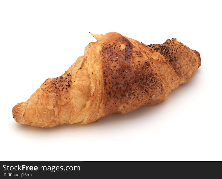 Croissant with cinnamon