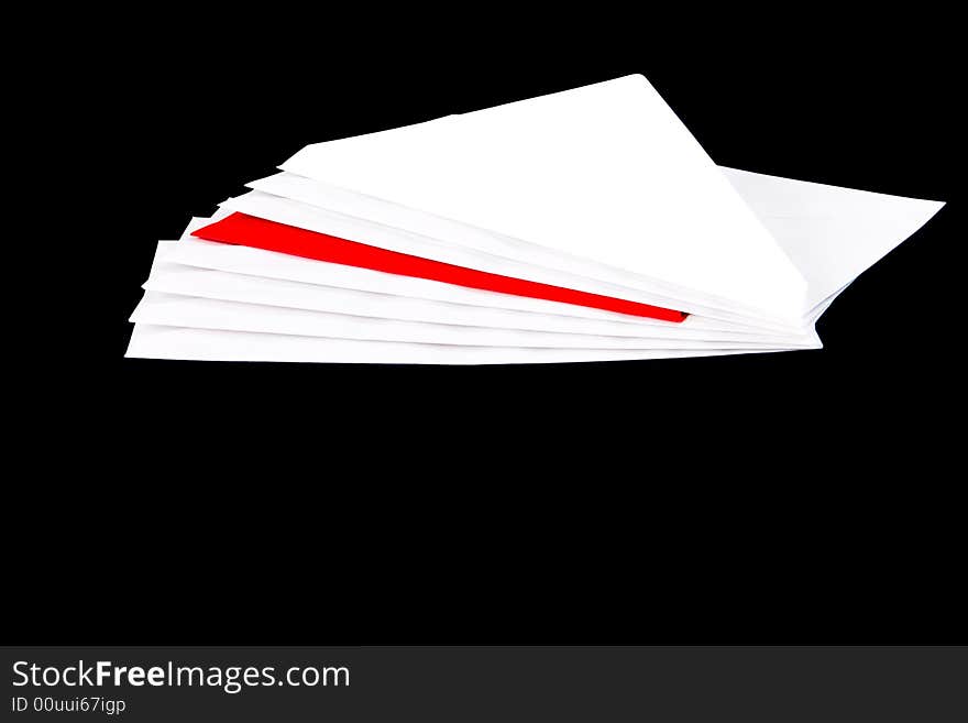 Red And White Envelopes