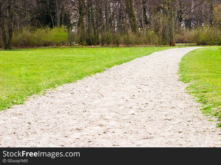 A Sand Riding Track