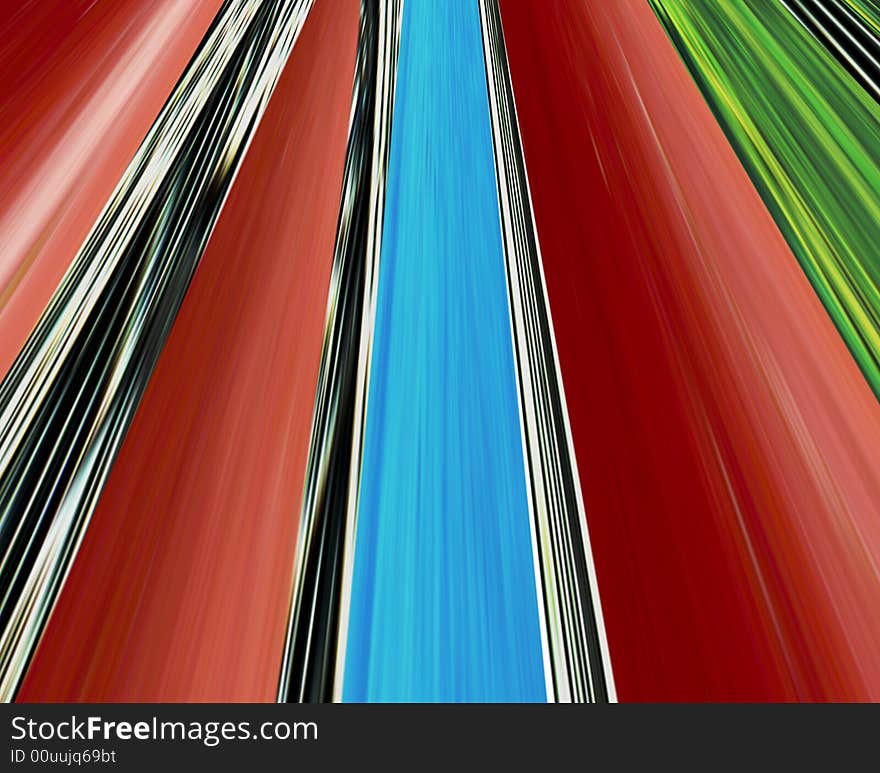 Abstract linear color background. Illustration.