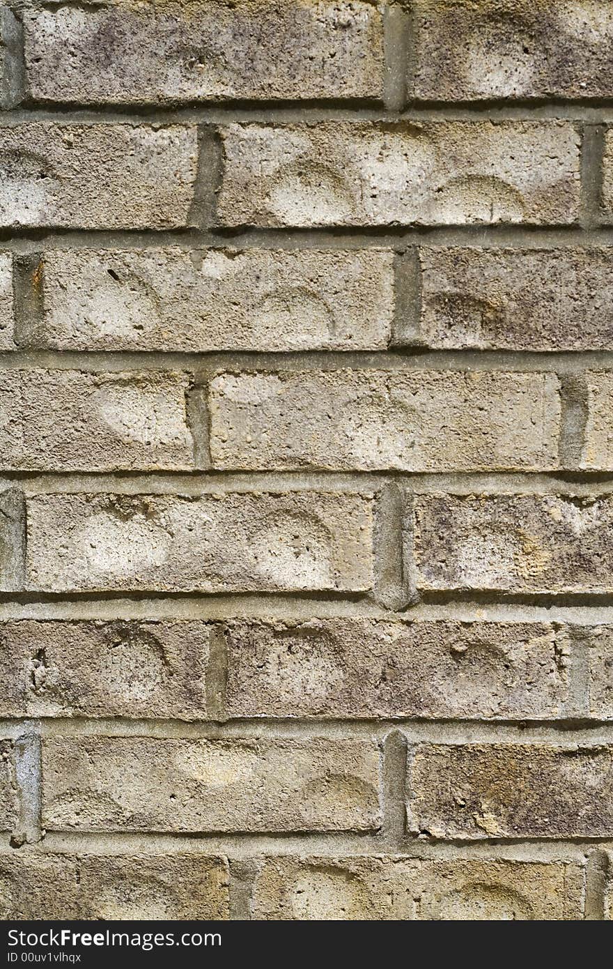 Close up of brick wall